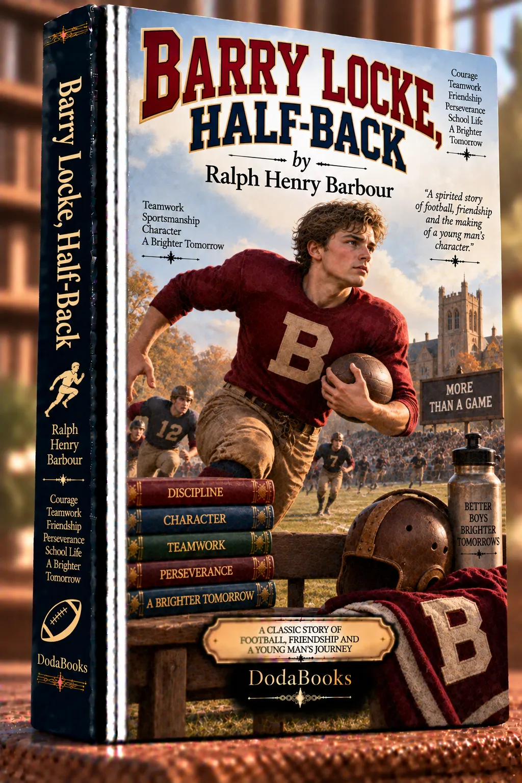 Barry Locke Half-Back Book Cover