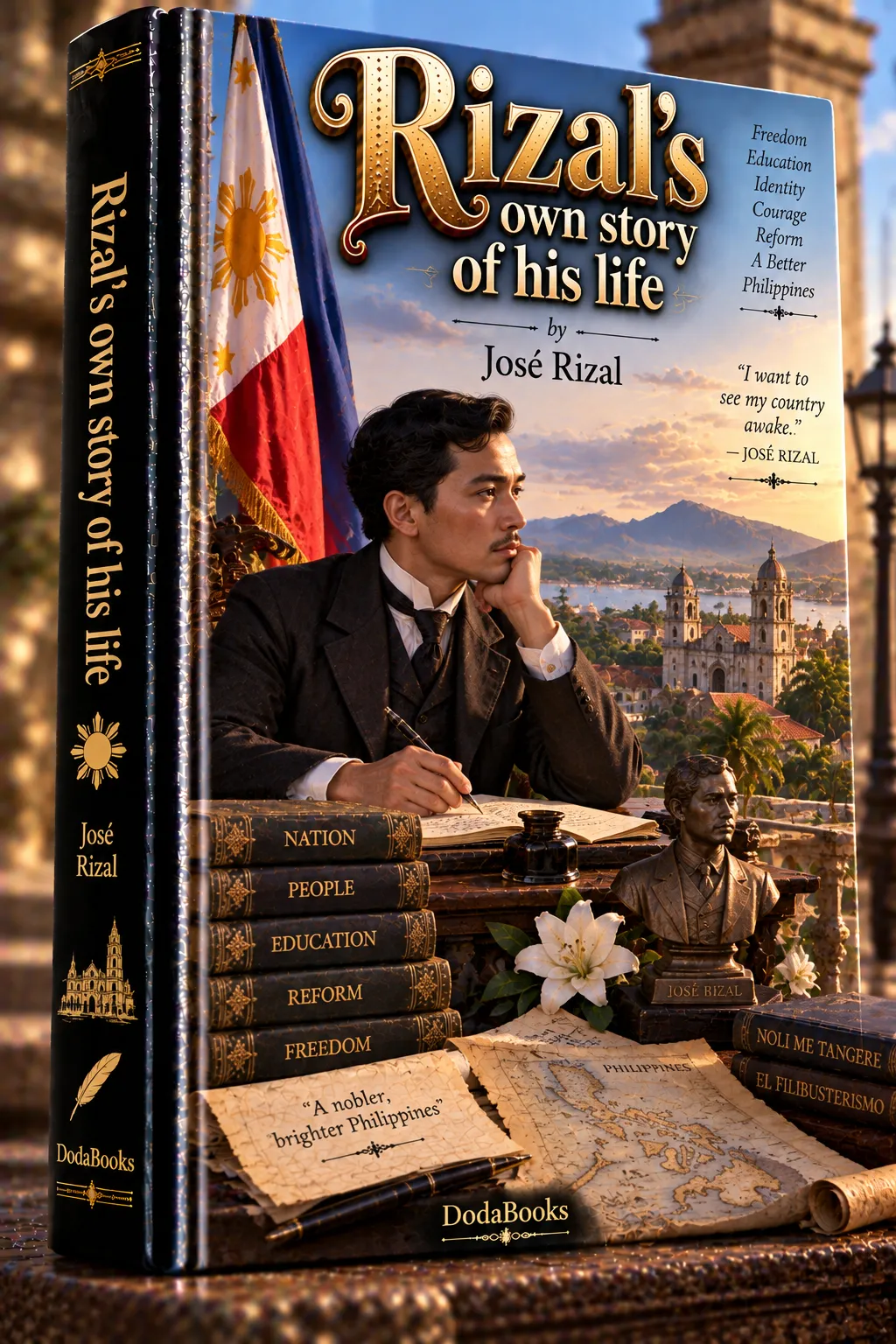 Rizal's Own Story Book Cover