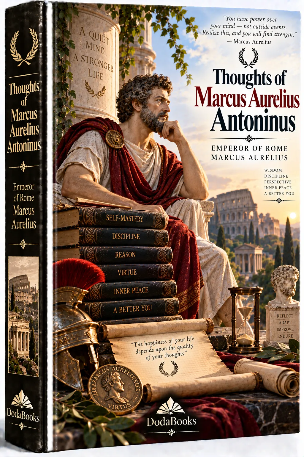 Thoughts of Marcus Aurelius Cover